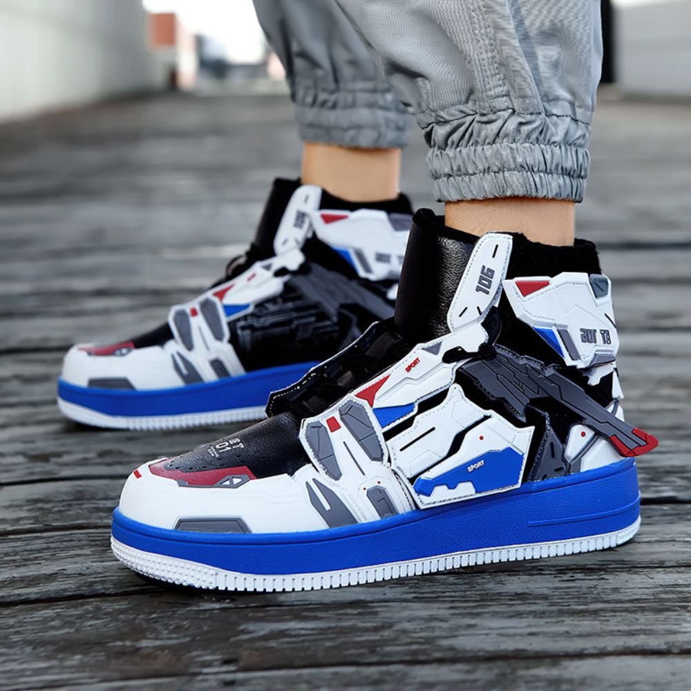 Anime High-Top Sneakers