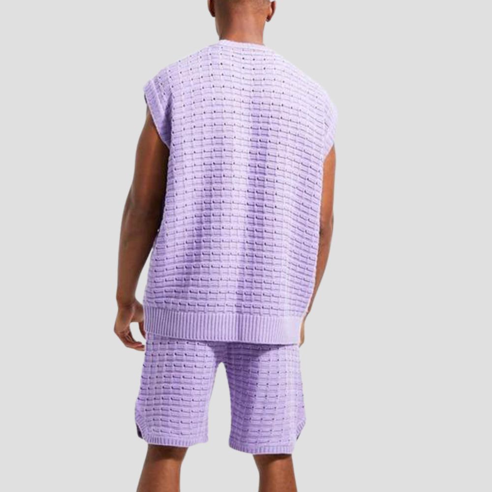 Urban Waffle Knit Set