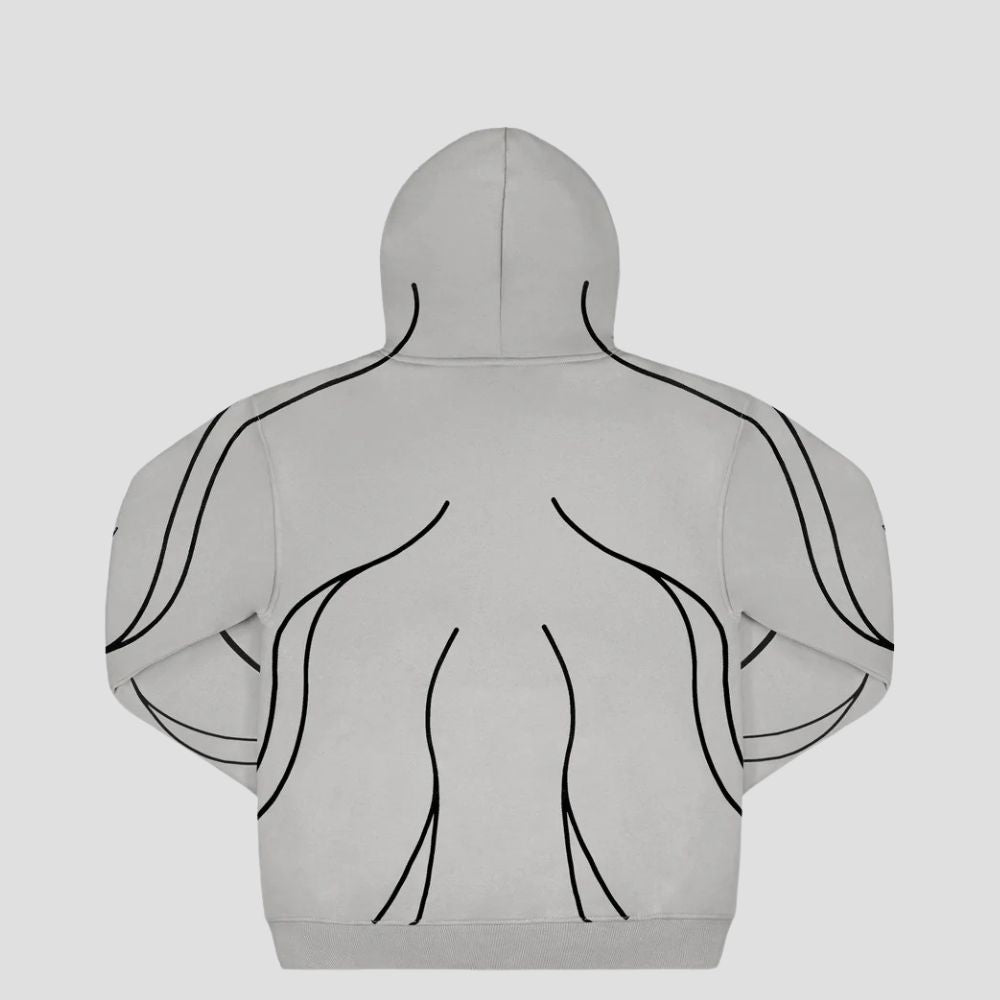Line Art Trendy Hoodie