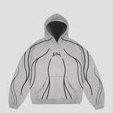 Line Art Trendy Hoodie