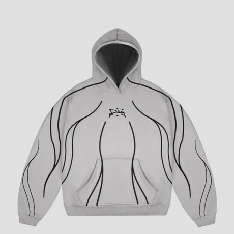 Line Art Trendy Hoodie