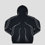 Line Art Trendy Hoodie