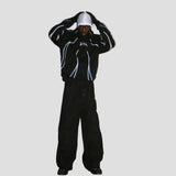 Line Art Trendy Hoodie