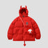 Front view of Little Devil Doll Cotton Jacket