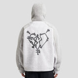 Loose-Fit Casual Sherpa Jacket