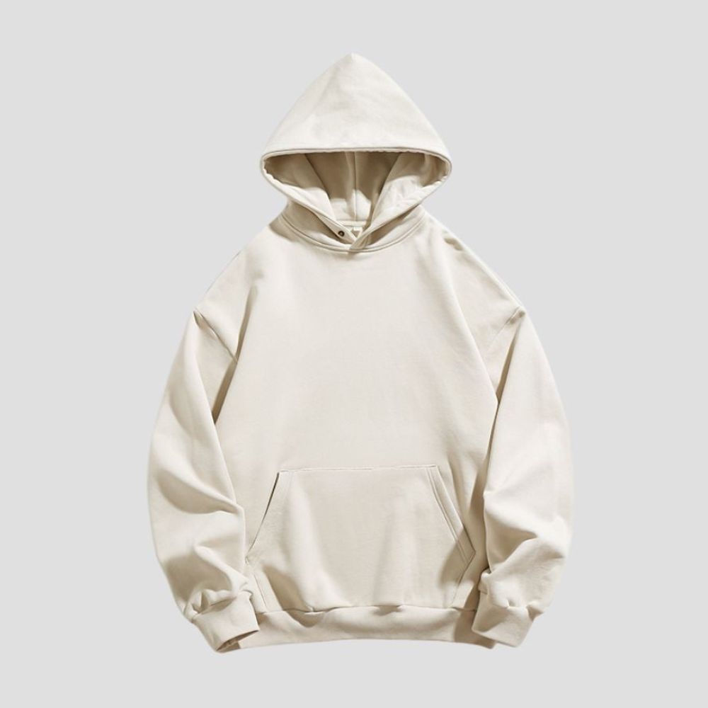 Loose Solid Color Sweatshirt