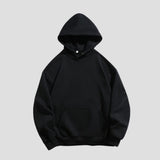 Loose Solid Color Sweatshirt