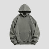 Loose Solid Color Sweatshirt