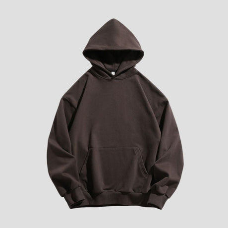 Loose Solid Color Sweatshirt