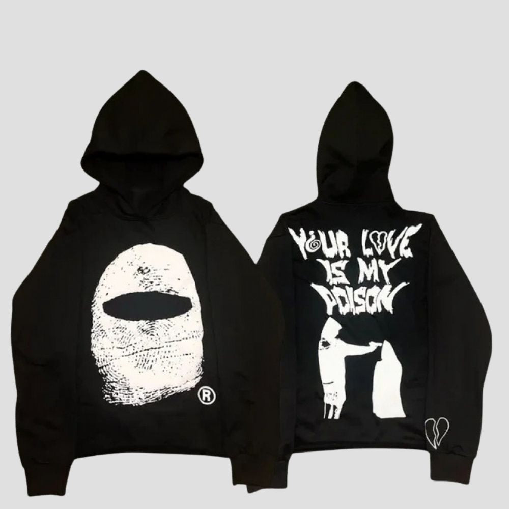 333 Tactical Vest Print Hoodie