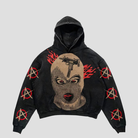 333 Tactical Vest Print Hoodie