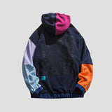 Soft touch hooded jacket
