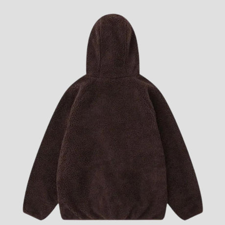 Vintage Fleece Zip Hoodie