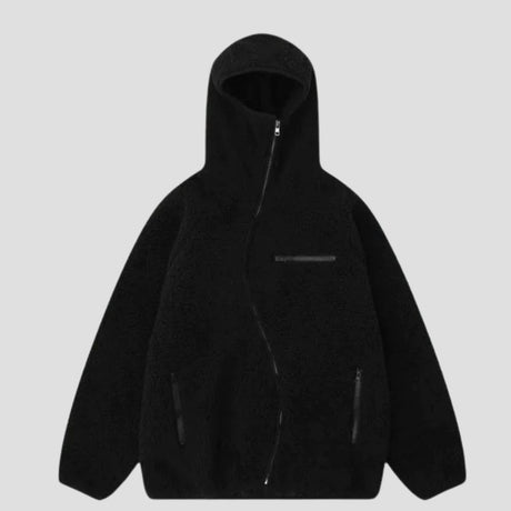 Vintage Fleece Zip Hoodie