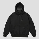 Oversized Harajuku Face-Cover Hoodie