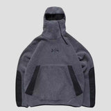 Oversized Hooded Sweatshirt Jacket