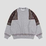 Paisley Patchwork Sweatshirt