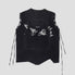 Punk Lace-Up Sleeveless T-shirt