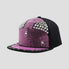 Punk Style Baseball Cap with Diamond Decorations