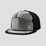 Hip-Hop Style Punk Diamond Studded Cap