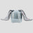 Unisex hip-hop style baseball cap with rabbit ear decoration