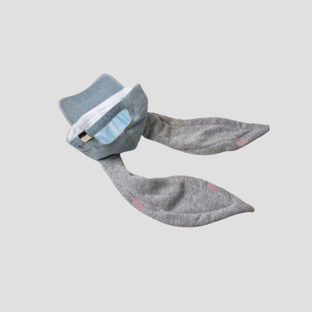 Rabbit ear decorated hat for trendy streetwear