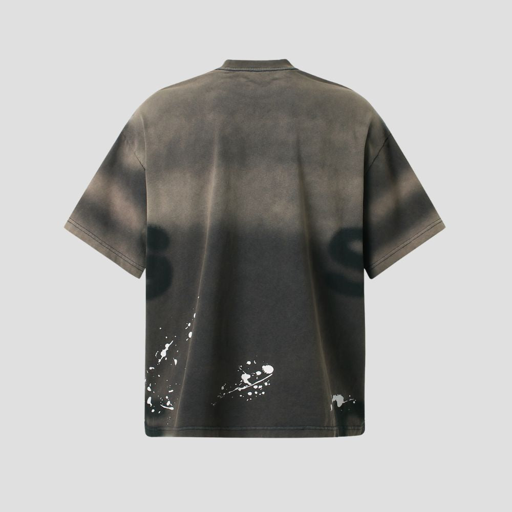 Graffiti Print Oversized T-Shirt