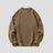 Solid Color Knit Sweater Front View