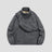  Front view of the Solid Color Stand Collar Jacket.