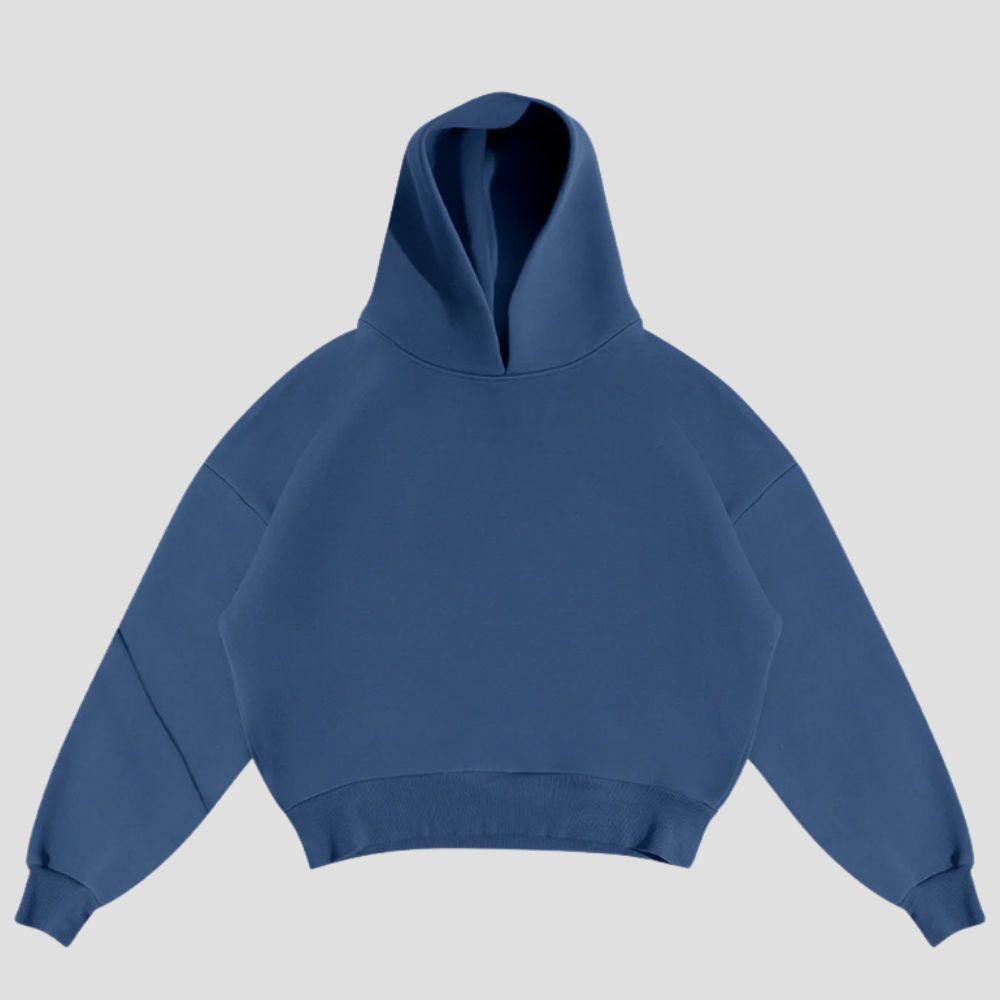 Solid Color Hooded Tracksuit
