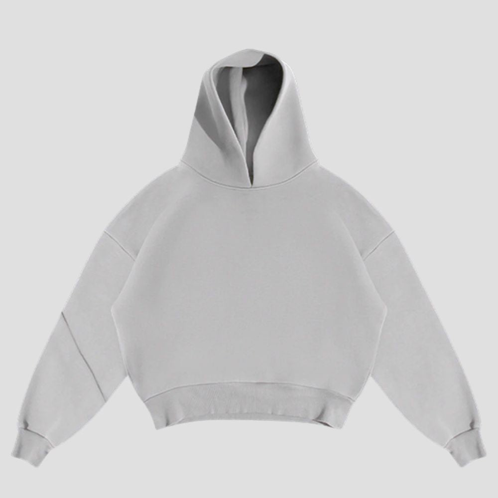 Solid Color Hooded Tracksuit