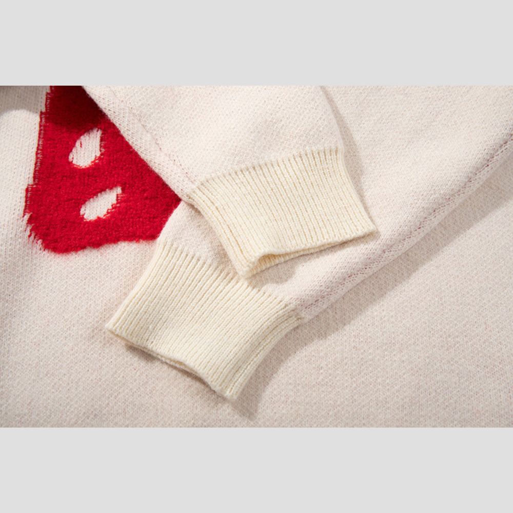 Warm sweater designed with breathable high elasticity fabric
