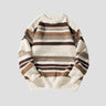 Striped Crew Neck Sweater Front View