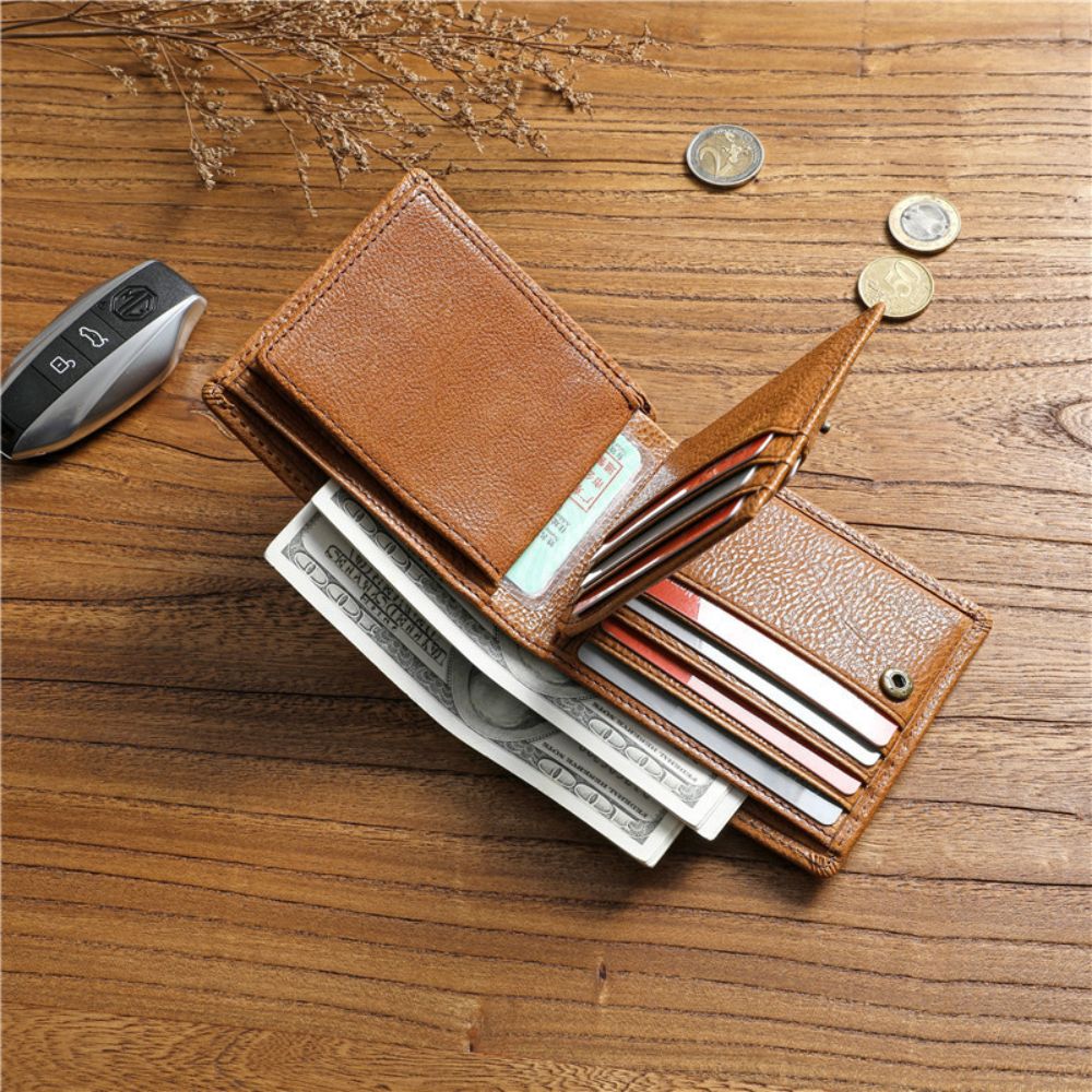 Tanned Cowhide Wallet