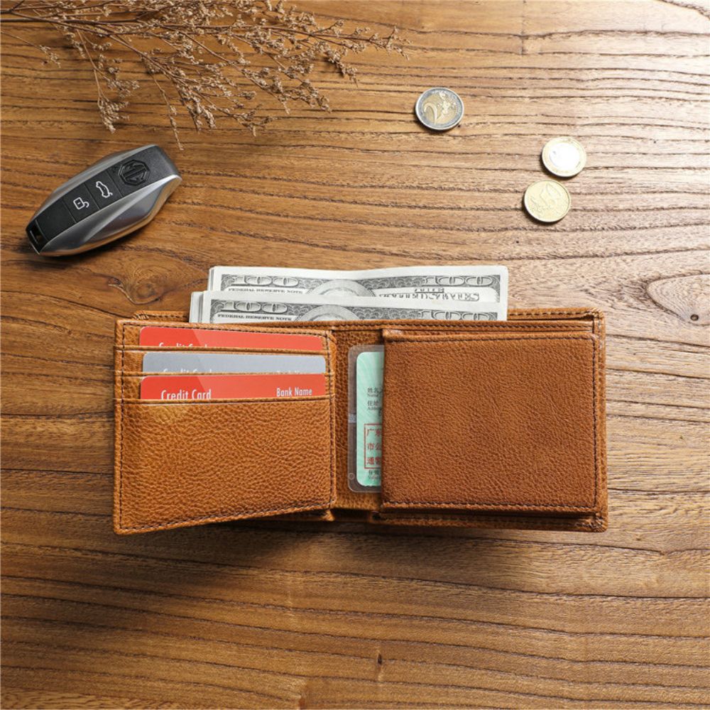 Tanned Cowhide Wallet