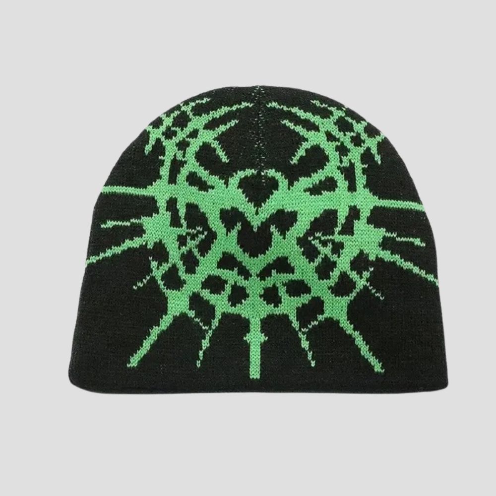 Trendy Cartoon Pattern Knit Beanie