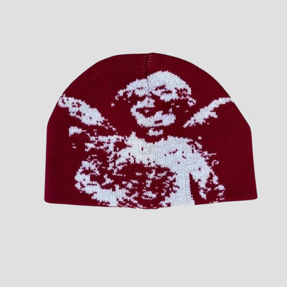 Trendy Cartoon Pattern Knit Beanie