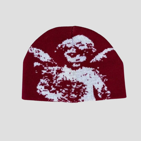 Trendy Cartoon Pattern Knit Beanie