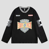 Close-up of breathable fabric with soft touch on hip-hop fashion item.