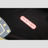 Comfortable streetwear with personalized embroidered details.