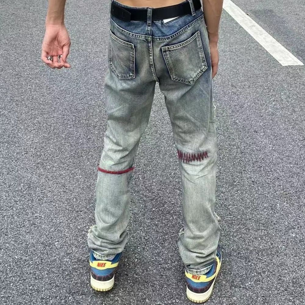 Unique Distressed Jeans