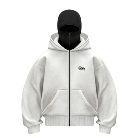 Einzigartiger Hoodie mit doppelter Kapuze