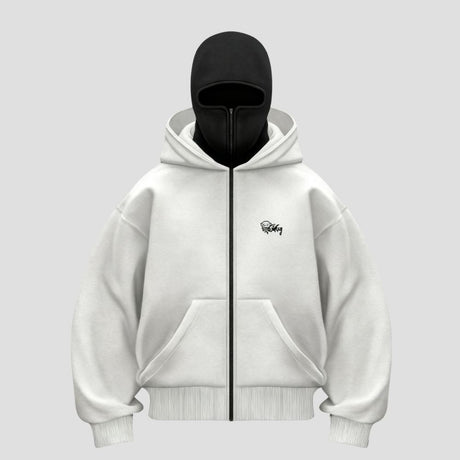 Unique Dual Hood Hoodie