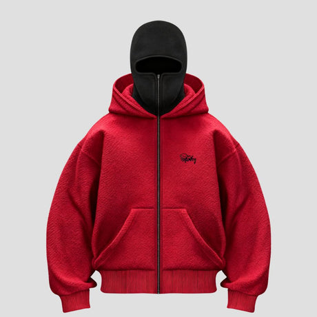 Unique Dual Hood Hoodie