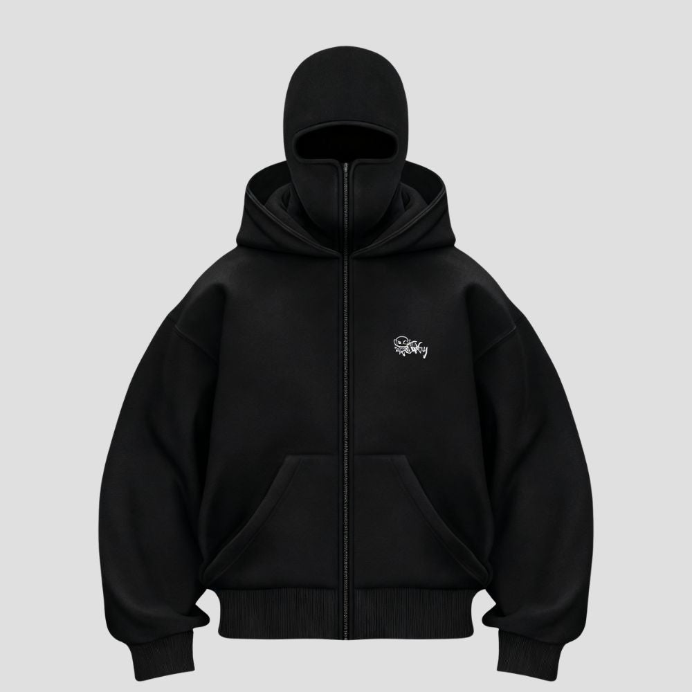 Unique Dual Hood Hoodie
