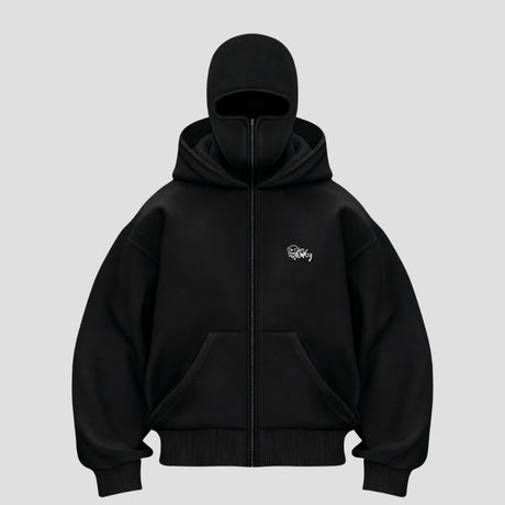 Unique Dual Hood Hoodie