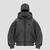 Unique Dual Hood Hoodie