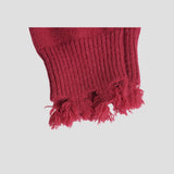 Vintage Fringe Letter Sweater