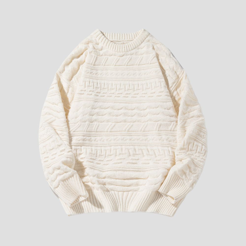 Comfortable faux fur sweater with breathable, loose fit style
