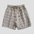 Stylish unisex shorts with color block design and cooling fabric for travel.